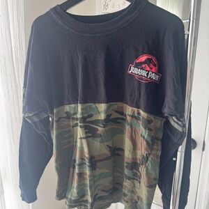 Universal Long Sleeve Tees in Black and Green